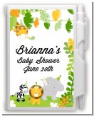 Jungle Party - Baby Shower Personalized Notebook Favor