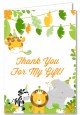 Jungle Party - Baby Shower Thank You Cards thumbnail