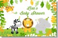 Jungle Party - Personalized Baby Shower Placemats thumbnail