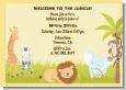 Jungle Safari Party - Birthday Party Invitations thumbnail