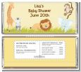 Jungle Safari Party - Personalized Baby Shower Candy Bar Wrappers thumbnail