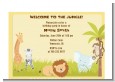 Jungle Safari Party - Birthday Party Petite Invitations thumbnail