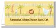 Jungle Safari Party - Personalized Baby Shower Place Cards thumbnail