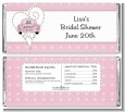 Just Married - Personalized Bridal Shower Candy Bar Wrappers thumbnail