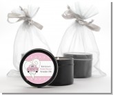 Just Married - Bridal Shower Black Candle Tin Favors
