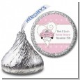 Just Married - Hershey Kiss Bridal Shower Sticker Labels thumbnail