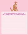 Kangaroo Pink - Baby Shower Notes of Advice thumbnail