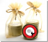 Karate Kid - Birthday Party Gold Tin Candle Favors