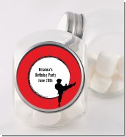 Karate Kid - Personalized Birthday Party Candy Jar