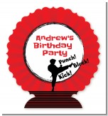 Karate Kid - Personalized Birthday Party Centerpiece Stand