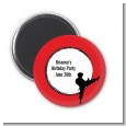 Karate Kid - Personalized Birthday Party Magnet Favors thumbnail