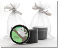 Koala Bear - Baby Shower Black Candle Tin Favors