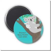Koala Bear - Personalized Baby Shower Magnet Favors