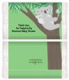 Koala Bear - Personalized Popcorn Wrapper Baby Shower Favors thumbnail