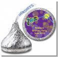Laser Tag - Hershey Kiss Birthday Party Sticker Labels thumbnail