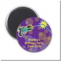 Laser Tag - Personalized Birthday Party Magnet Favors