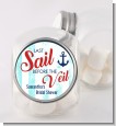 Last Sail Before The Veil - Personalized Bridal Shower Candy Jar thumbnail