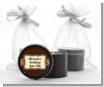Leopard Brown - Birthday Party Black Candle Tin Favors thumbnail