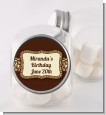 Leopard Brown - Personalized Birthday Party Candy Jar thumbnail