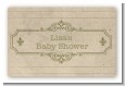 Library Card - Baby Shower Landscape Sticker/Labels thumbnail