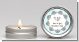Light Blue & Grey - Bridal Shower Candle Favors thumbnail