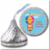 Lion - Hershey Kiss Baby Shower Sticker Labels