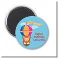Lion - Personalized Baby Shower Magnet Favors thumbnail