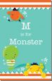 Little Monster - Personalized Baby Shower Nursery Wall Art thumbnail