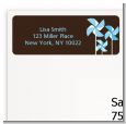 Little Boy Outfit - Baby Shower Return Address Labels thumbnail