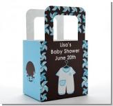 Little Boy Outfit - Personalized Baby Shower Favor Boxes