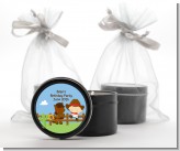 Little Cowboy - Birthday Party Black Candle Tin Favors