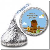 Little Cowboy Horse - Hershey Kiss Birthday Party Sticker Labels