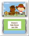 Little Cowboy - Personalized Baby Shower Mini Candy Bar Wrappers thumbnail