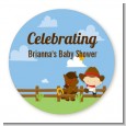 Little Cowboy - Personalized Baby Shower Table Confetti thumbnail