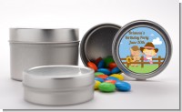 Little Cowgirl - Custom Birthday Party Favor Tins