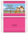 Little Cowgirl - Personalized Popcorn Wrapper Baby Shower Favors thumbnail