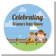 Little Cowgirl - Personalized Baby Shower Table Confetti thumbnail