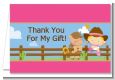 Little Cowgirl - Baby Shower Thank You Cards thumbnail