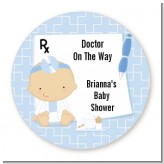 Little Doctor On The Way - Personalized Baby Shower Table Confetti