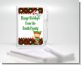 Santa's Little Elfie - Baby Shower Personalized Notebook Favor thumbnail
