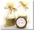 Little Girl Doctor On The Way - Baby Shower Gold Tin Candle Favors thumbnail