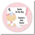 Little Girl Doctor On The Way - Personalized Baby Shower Table Confetti thumbnail