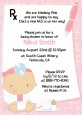 Little Girl Doctor On The Way - Baby Shower Invitations thumbnail