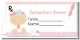 Little Girl Doctor On The Way - Personalized Baby Shower Place Cards thumbnail