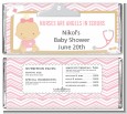 Little Girl Nurse On The Way - Personalized Baby Shower Candy Bar Wrappers thumbnail