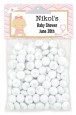 Little Girl Nurse On The Way - Custom Baby Shower Treat Bag Topper thumbnail