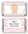 Little Girl Nurse On The Way - Personalized Baby Shower Mini Candy Bar Wrappers thumbnail