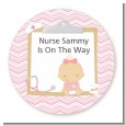 Little Girl Nurse On The Way - Personalized Baby Shower Table Confetti thumbnail