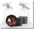 Little Girl Outfit - Baby Shower Black Candle Tin Favors thumbnail