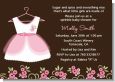 Little Girl Outfit - Baby Shower Invitations thumbnail